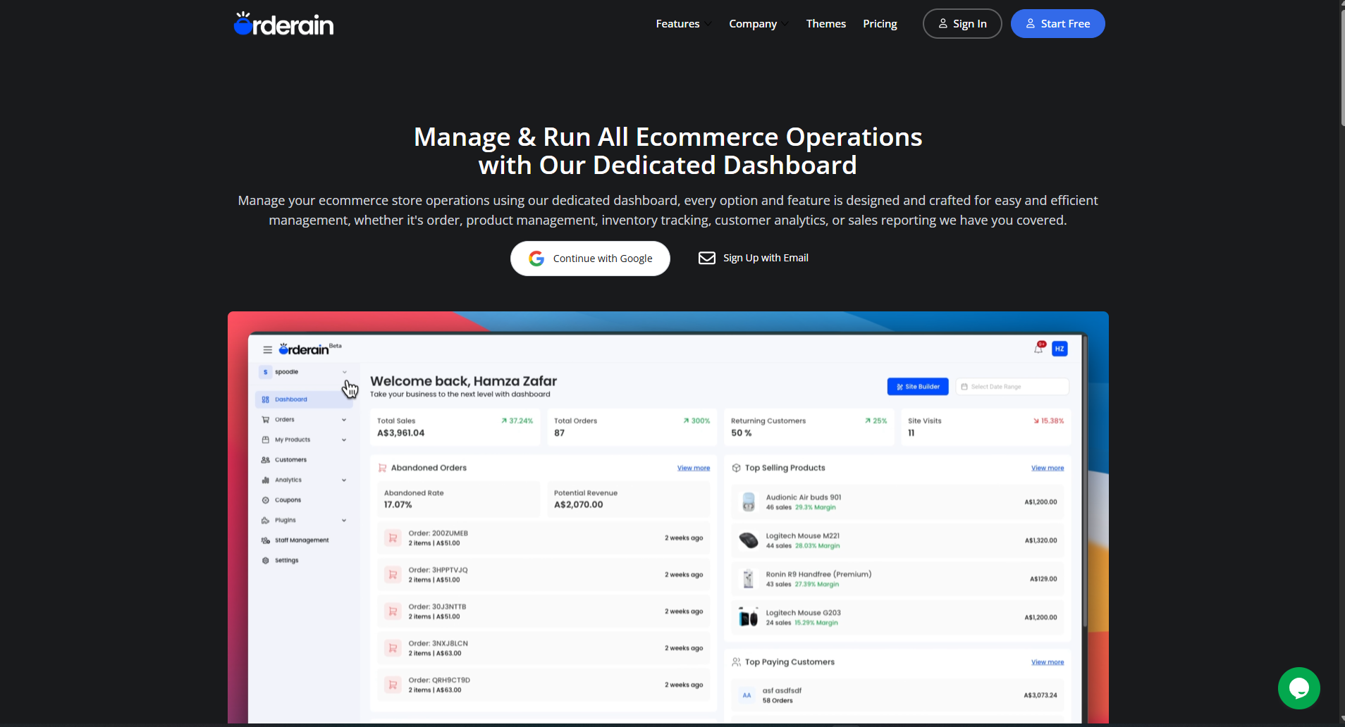 Orderain screenshot 9